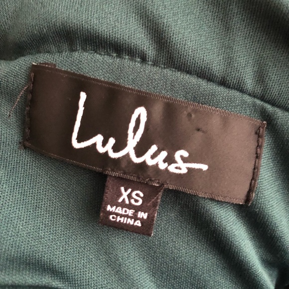 Lulu’s Heavenly Hues Forest Green Maxi Dress - Picture 3 of 4